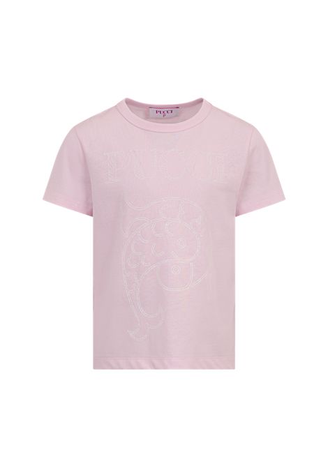 T-shirt con logo EMILIO PUCCI | PY8A71 Z367251E